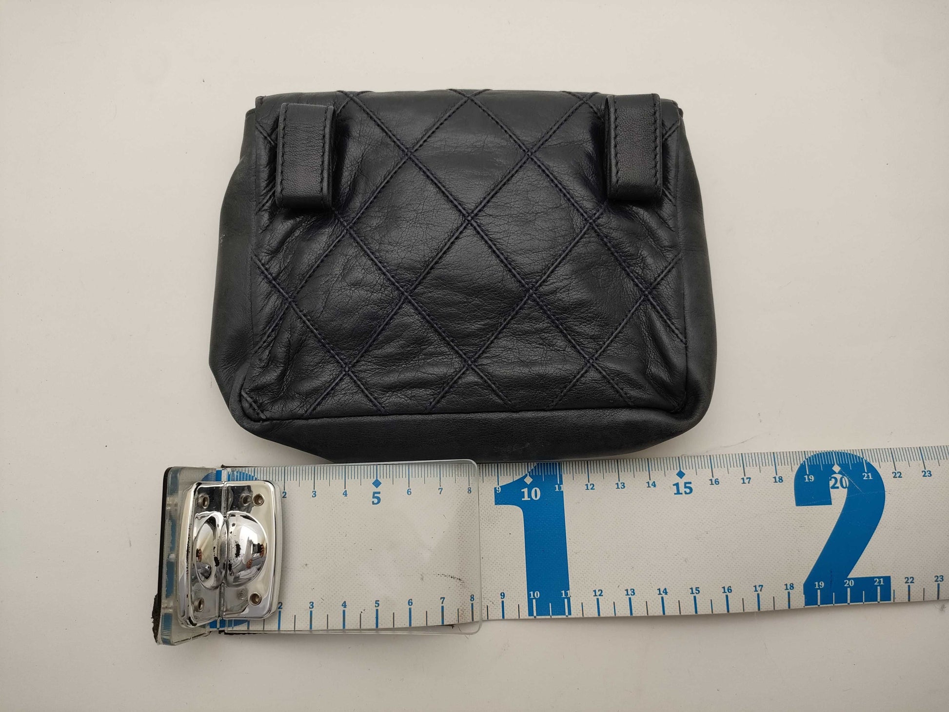 CHANEL Bicolore/Waist Pouch/Strap Missing Waist Bag