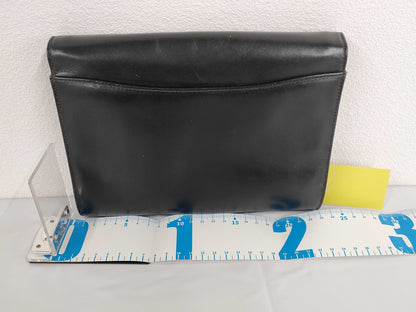 CELINE Macadam Leather Chain Shoulder Bag