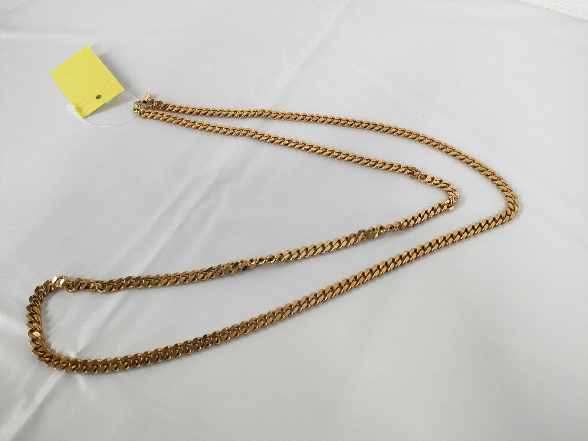 CELINE Macadam Leather Chain Shoulder Bag