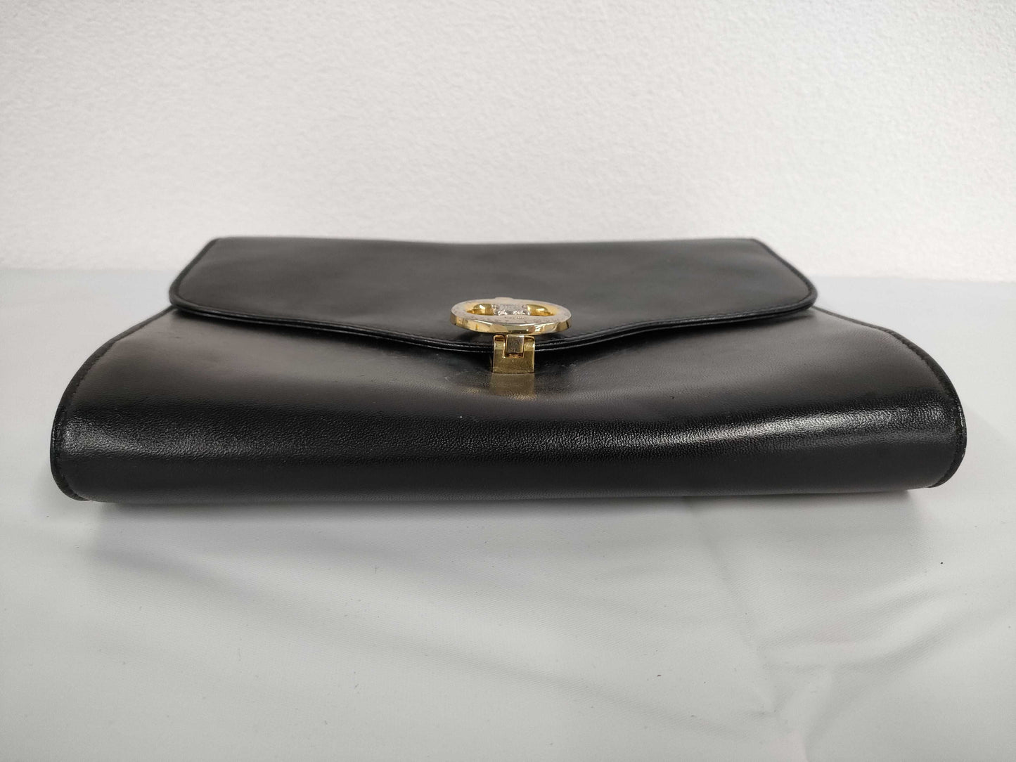 CELINE Macadam Leather Chain Shoulder Bag