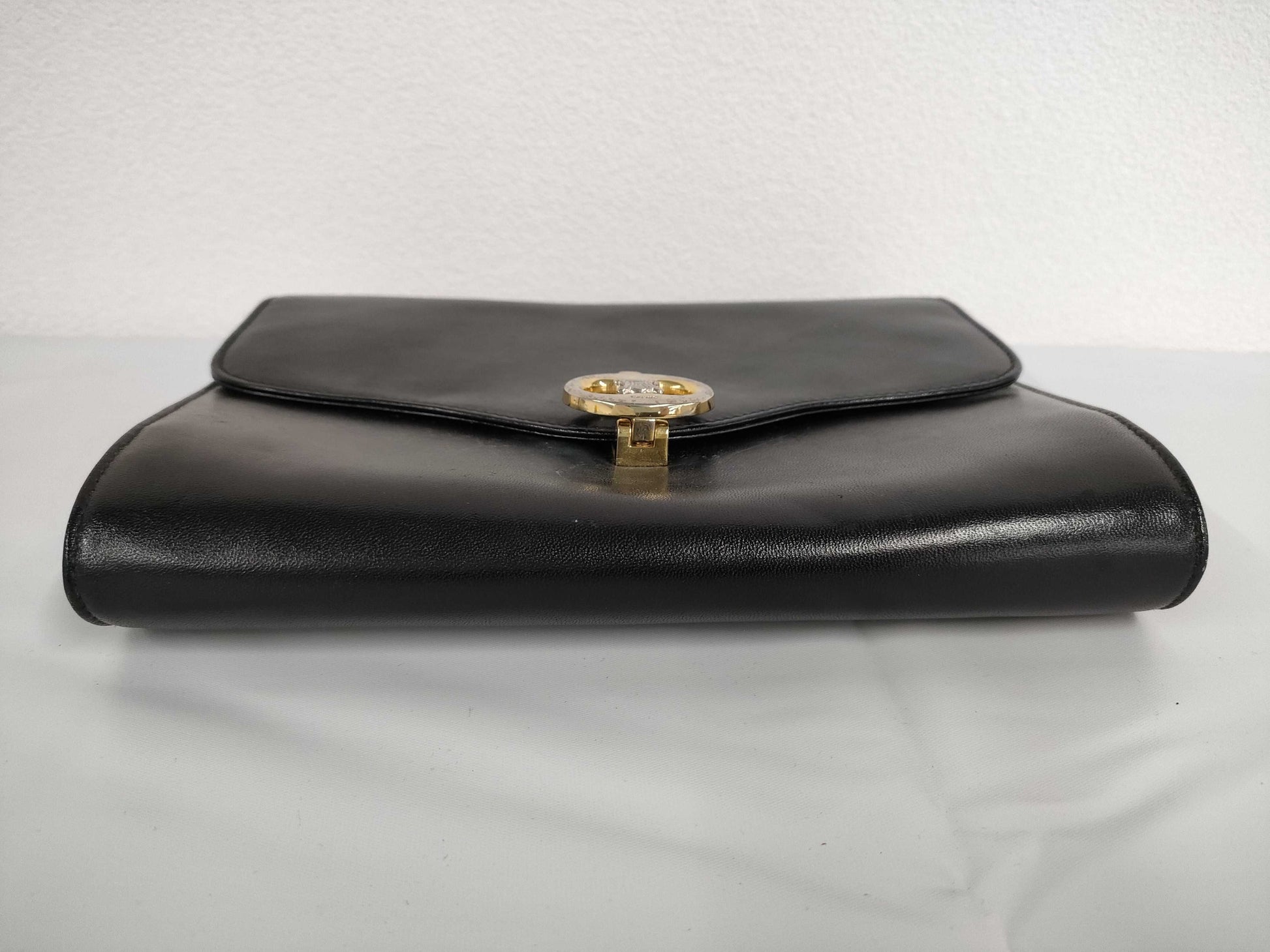 CELINE Macadam Leather Chain Shoulder Bag