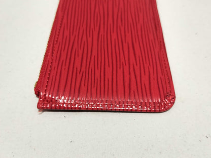 LOUIS VUITTON Epi Pochette Cle Coin Case