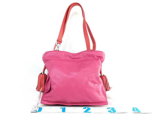 LOEWE Flamenco Pink Shoulder Bag