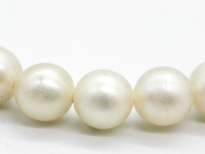 Pearl diameter approximately 5.0mm-5.5mm, 18K gold, 15.2g, necklace 