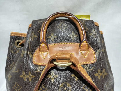 LOUIS VUITTON Monogram Montsouris PM Backpack