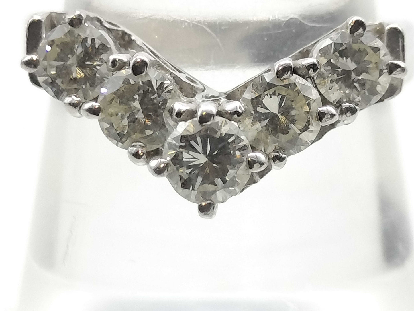 Mitsukoshi D1.00ct PT900 6.3g Ring 