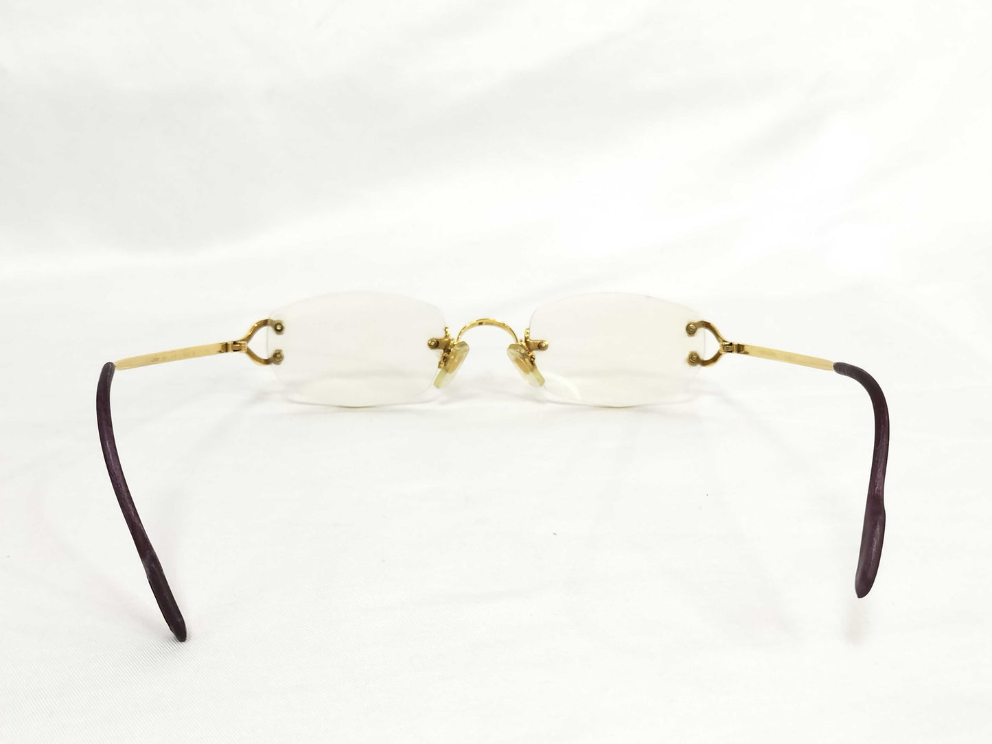 Cartier Gold Eyeglasses 19.5g Sunglasses