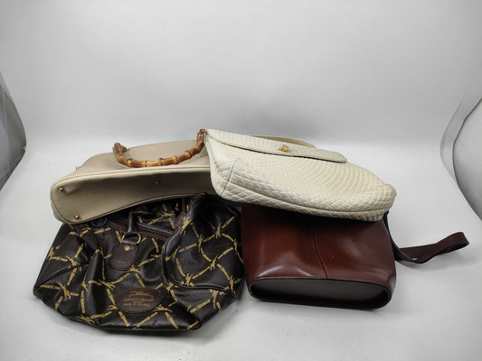 GUCCI Bamboo Longchamp/Bally/Renoma etc. Handbag Set
