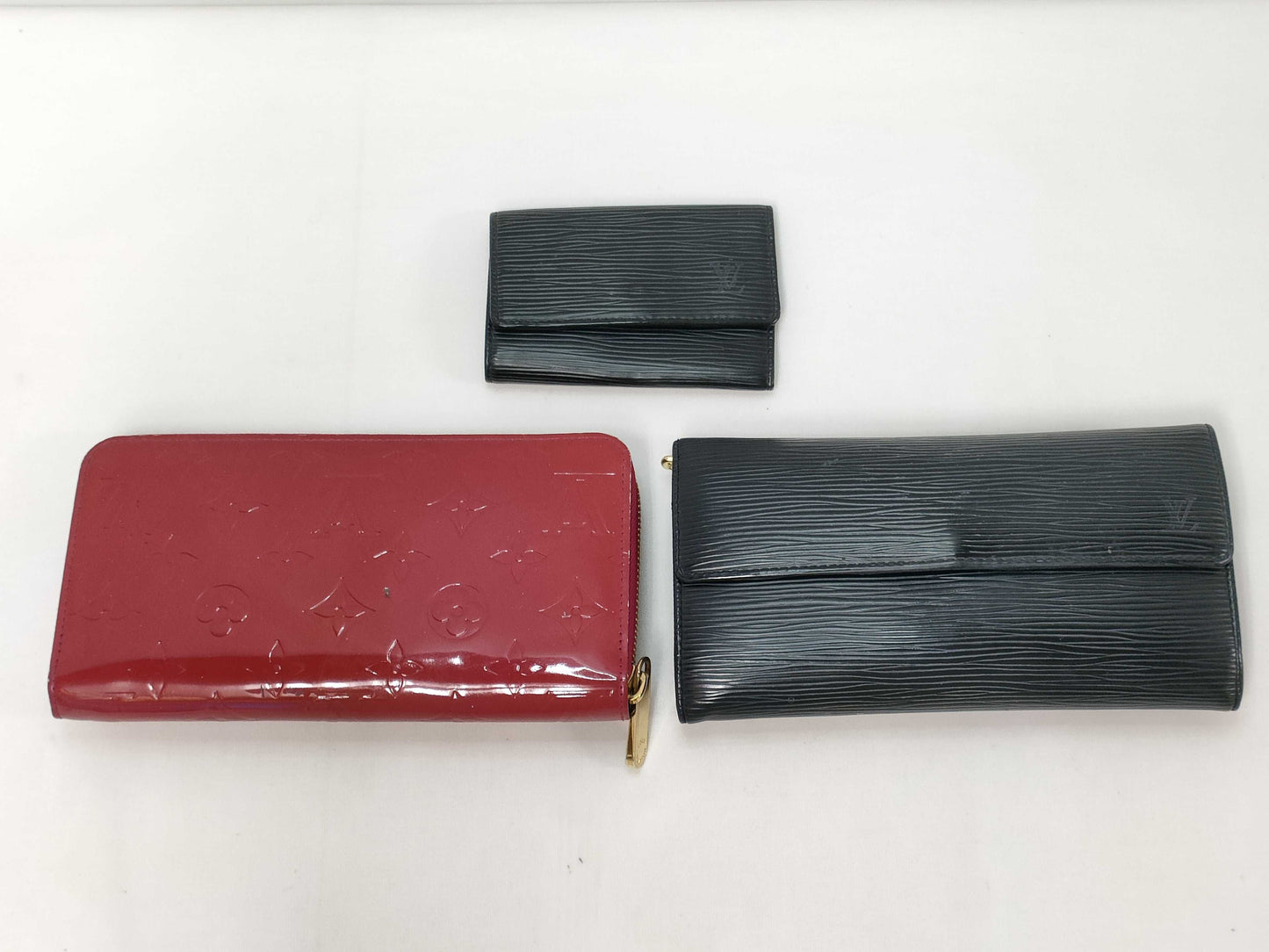 LOUIS VUITTON Epi Vernis Wallet/Key Case Wallet