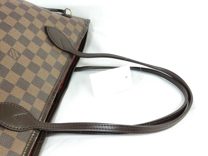 LOUIS VUITTON Damier N41358 Neverfull MM Tote Bag
