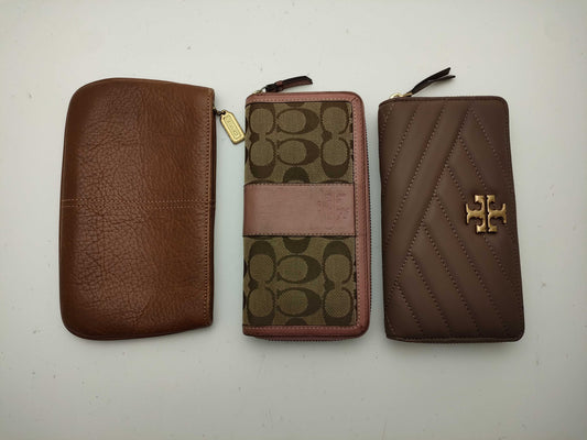 Tory Burch, Old Coach, etc. 3 Wallets