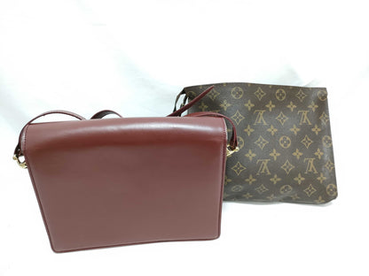 LOUIS VUITTON Monogram Louis Vuitton/Cartier BC Set Second Bag