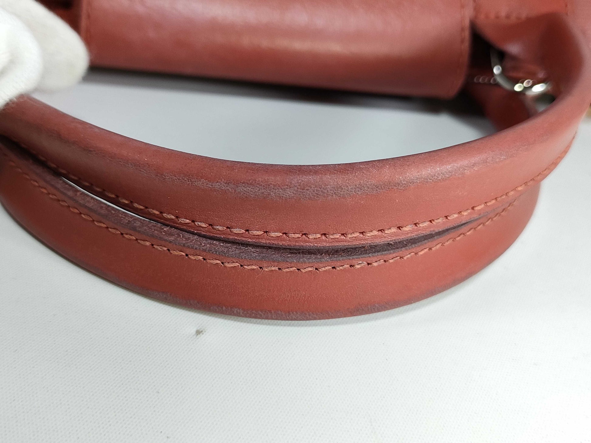 LONG CHAMP Leather Tote Bag