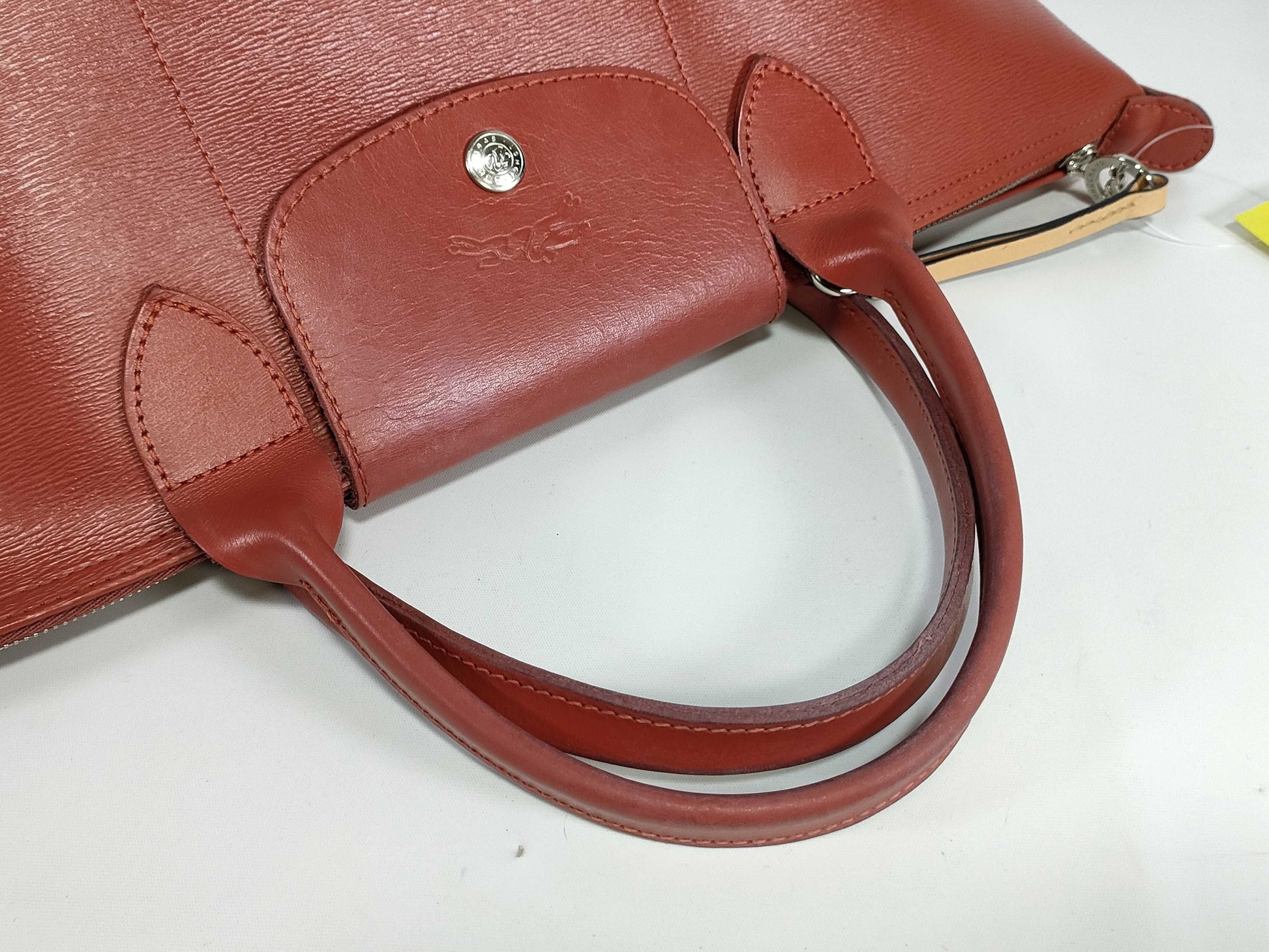 LONG CHAMP Leather Tote Bag