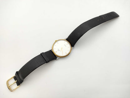 OMEGA Devil Leather Belt Women's Watch