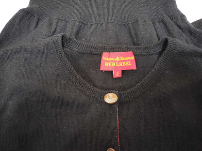  Vivienne Westwood knit cardigan, black