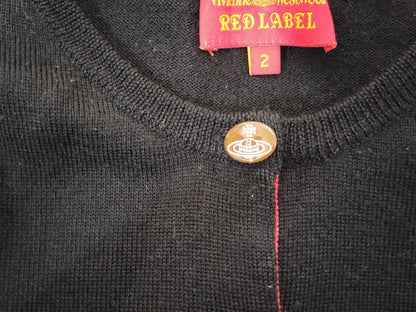  Vivienne Westwood knit cardigan, black
