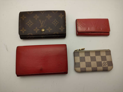 Louis Vuitton Monogram Wallet, Coin Case, Key Case, Bundle, Including Vernis/Epi Wallets
