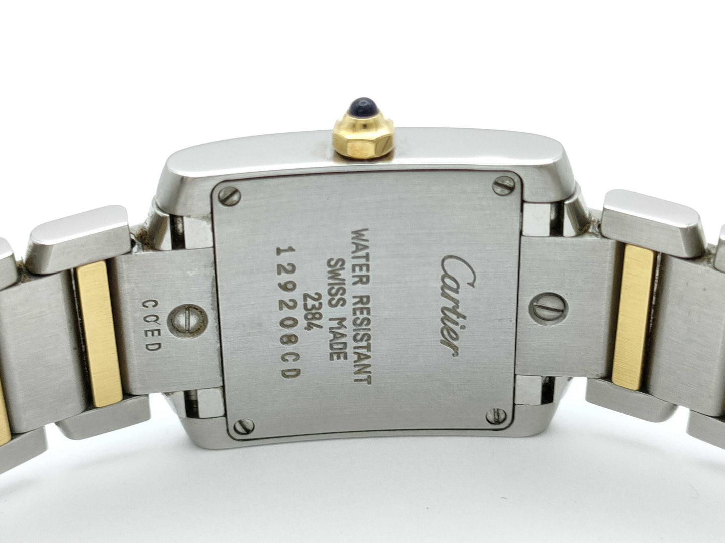 Cartier Tank Française SM 2384 129208CD Quartz Women's Watch