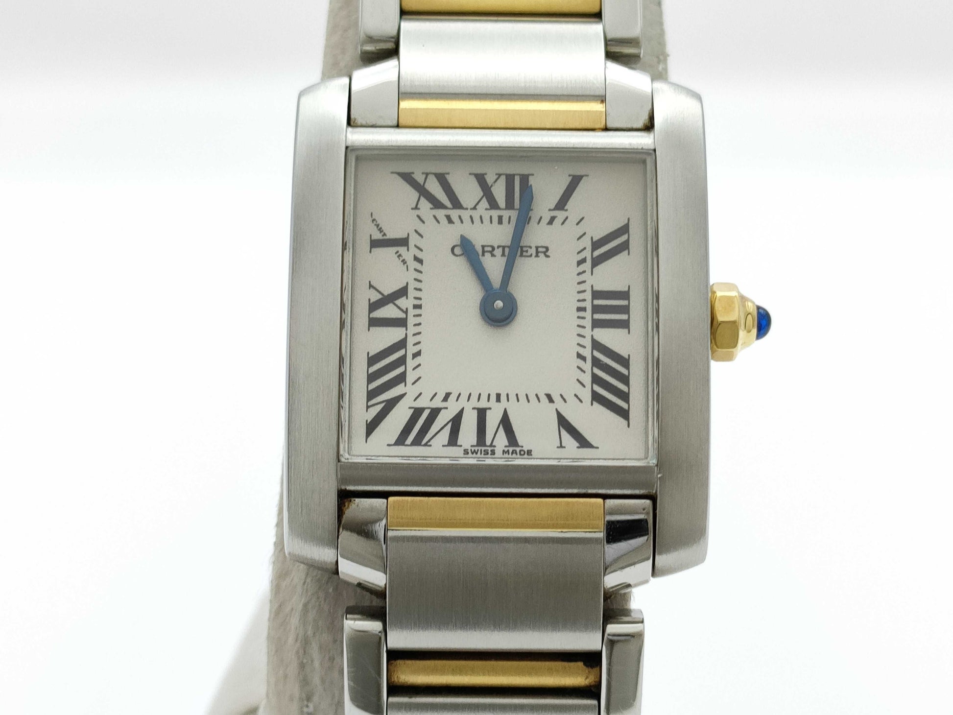 Cartier Tank Française SM 2384 129208CD Quartz Women's Watch