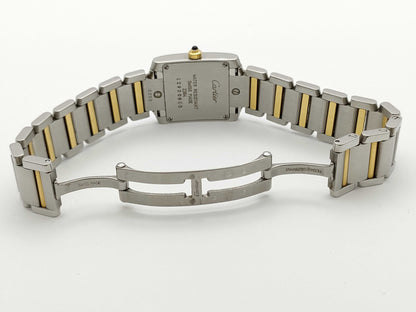 Cartier Tank Française SM 2384 129208CD Quartz Women's Watch