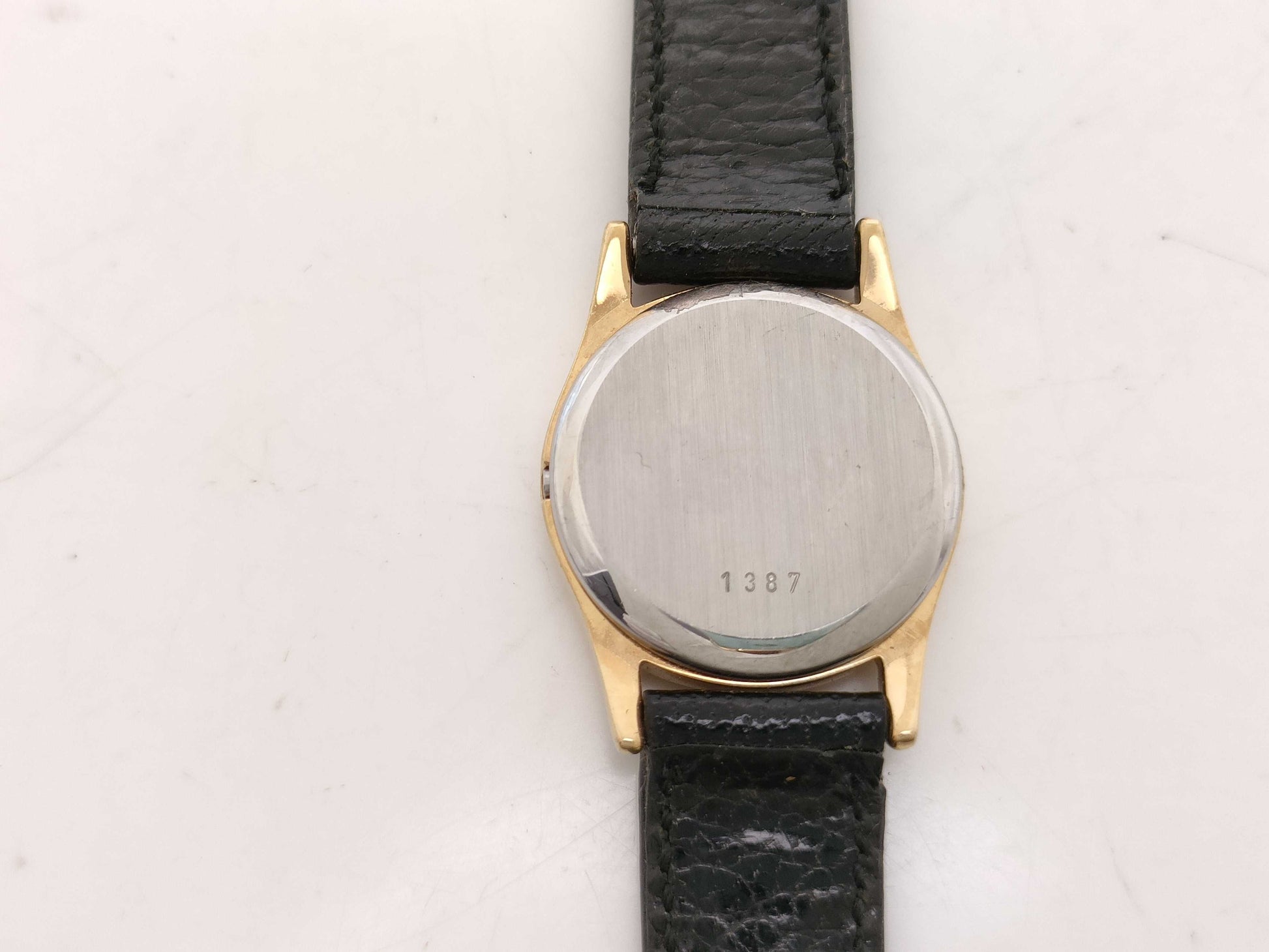 OMEGA Devil Leather Strap Women's Watch