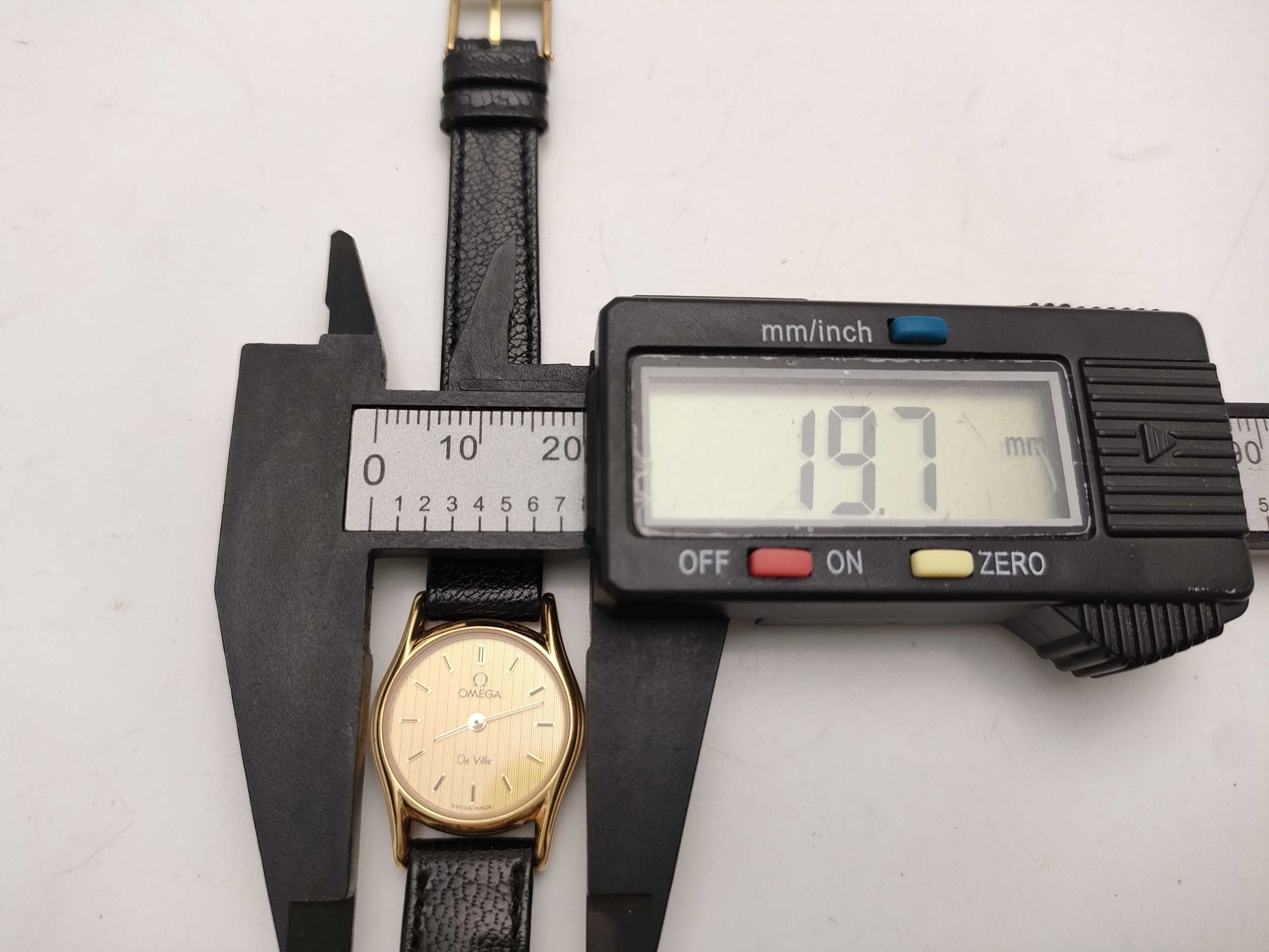 OMEGA Devil Leather Strap Women's Watch