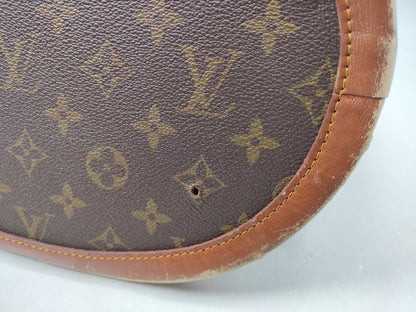 LOUIS VUITTON Monogram Bucket USA Model Tote Bag with Torn Strap
