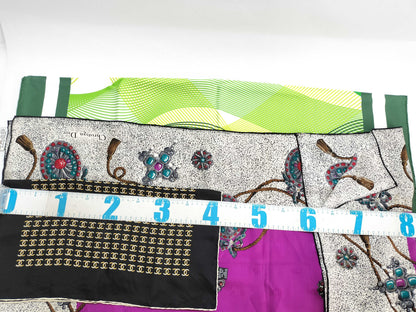 CHANEL/Rolex/Dior Scarf 3-Piece Set