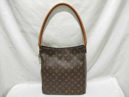 LOUIS VUITTON Monogram M51145 Looping GM Shoulder Bag