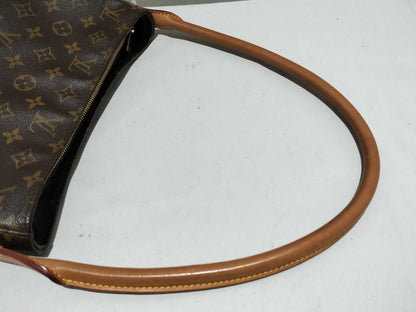 LOUIS VUITTON Monogram M51145 Looping GM Shoulder Bag