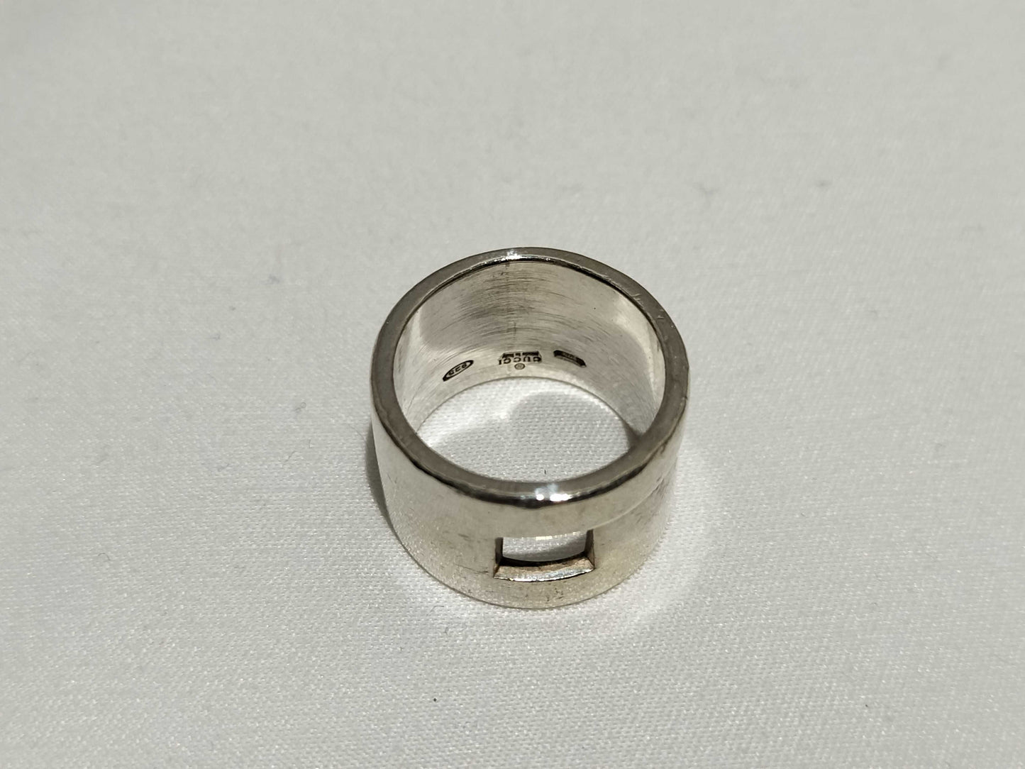 GUCCI 925 G Ring 11 SV925 11.5g Ring