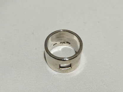 GUCCI 925 G Ring 11 SV925 11.5g Ring