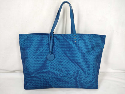 BOTTEGA VENETA Intrecciato Print Tote Bag