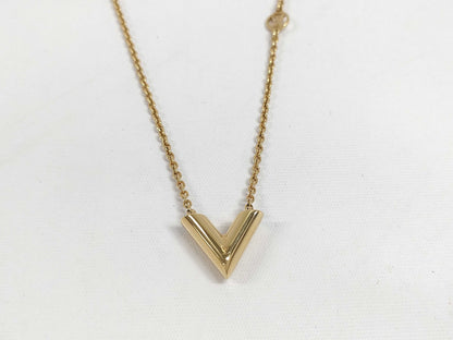 LOUIS VUITTON Essential V M00857 Necklace