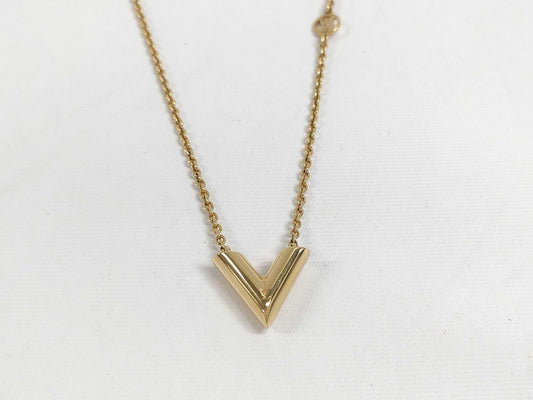 LOUIS VUITTON Essential V M00857 Necklace