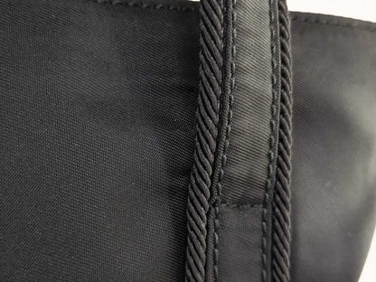 PRADA nylon handbag with embroidered logo