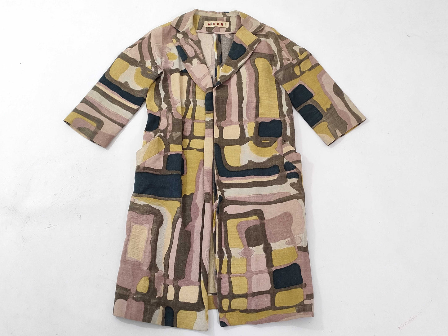 Marni/Coat/All-over print coat