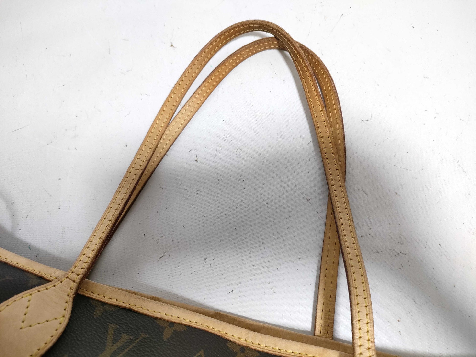 LOUIS VUITTON Monogram M40156 Neverful MM Old Tote Bag