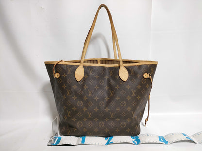 LOUIS VUITTON Monogram M40156 Neverful MM Old Tote Bag