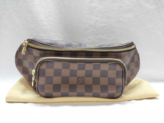 LOUIS VUITTON Damier Bum Bag Mervyle Shoulder Bag
