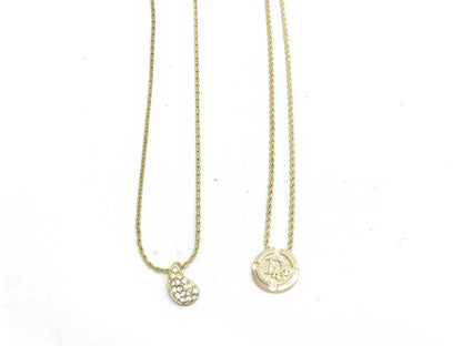 Dior Plated Necklace Accessories Summary Accessories Summary 