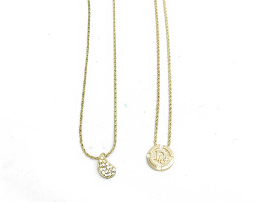 Dior Plated Necklace Accessories Summary Accessories Summary 