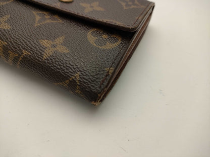 LOUIS VUITTON Monogram Double Hook Wallet