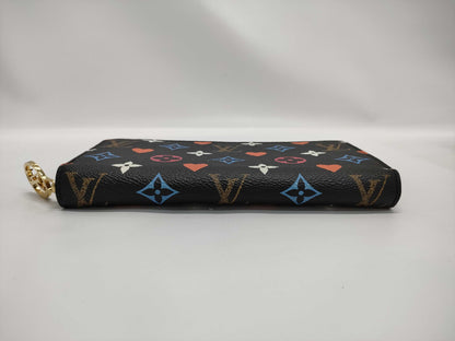 LOUIS VUITTON Monogram Game On Zippy Wallet