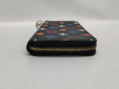 LOUIS VUITTON Monogram Game On Zippy Wallet