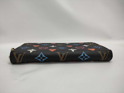 LOUIS VUITTON Monogram Game On Zippy Wallet