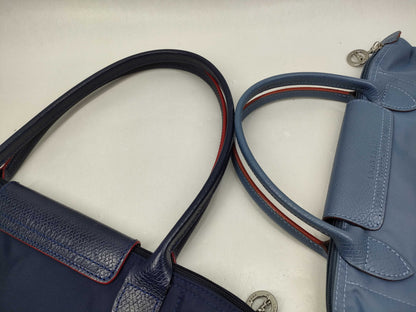 PRADA nylon plastic handbag / Longchamp two-piece handbag