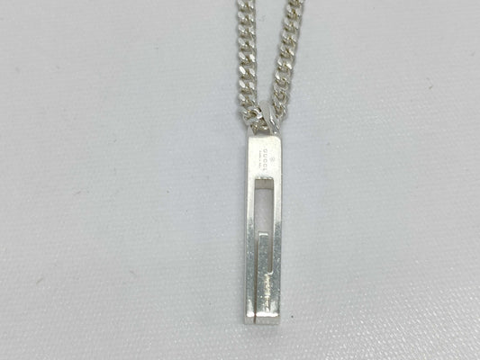 GUCCI G logo necklace 925 necklace