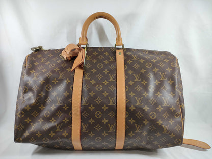 LOUIS VUITTON Monogram M41416 Keepall Bandouliere 50 Shoulder Bag